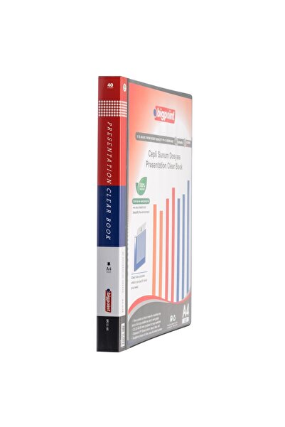 Bigpoint Presentation File with Pockets 40's Black