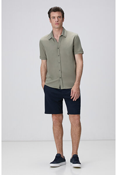 Network Lacivert Şort