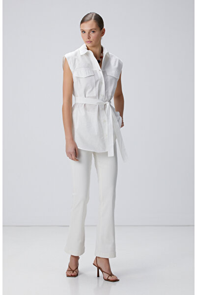 Network Kırık Beyaz Gömlek