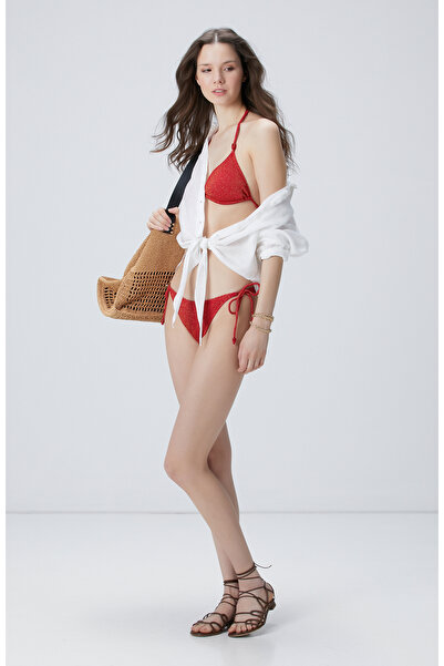 Network Kırmızı Bikini Üstü