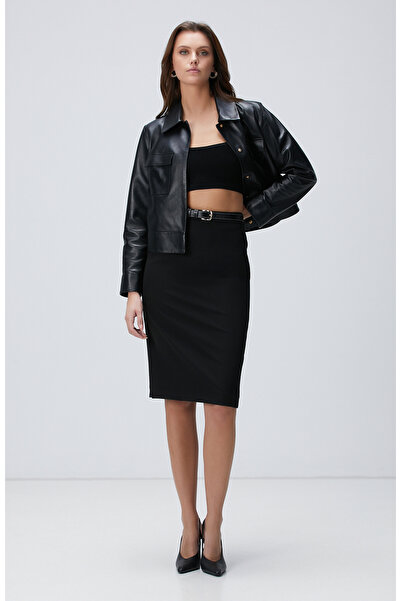 Network Siyah Midi Kalem Etek