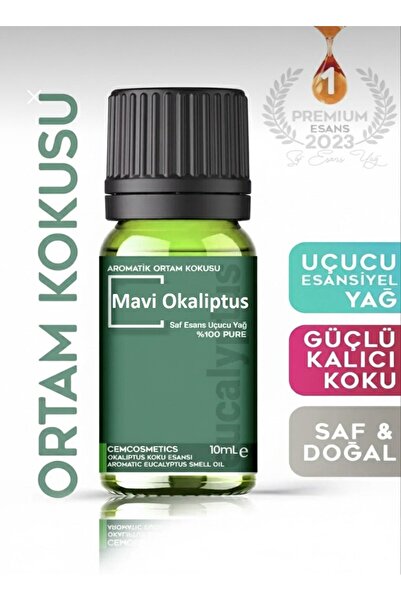 Cem Cosmetics Cem Okaliptüs Saf Esansiyel Uçucu Yağ Buhurdanlık Yağı Difüzör ...