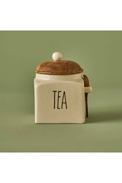 Bella Maison برطمان سيراميك كريمي (800 مل)