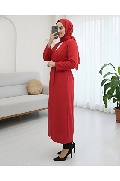 Modamorfo Довга кришка з подвійним кріпленням - червона