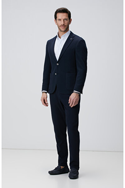 Network Lacivert Jogger Pantolon