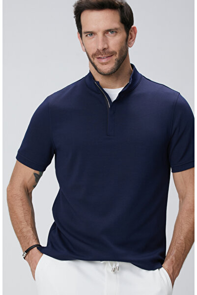 Network Lacivert Kısa Kollu Sweatshirt