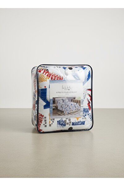 Bee Home Goofy Game Boys | 8-Piece Single Comforter Set