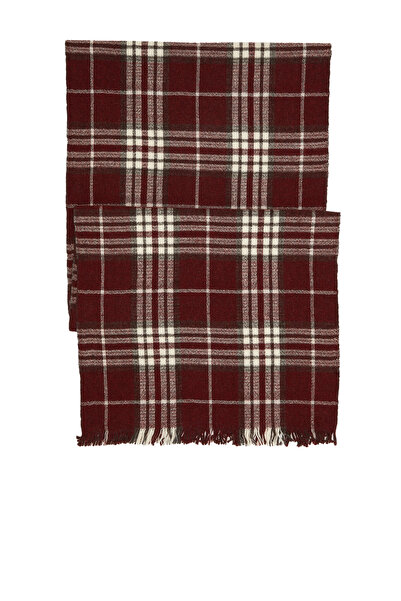 Network Bordo Yün Atkı