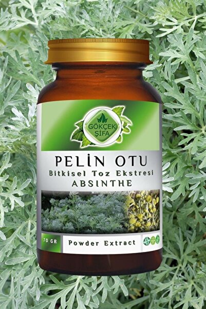 Gökçek Şifa Pelin Otu Toz Ekstresi 70 Gr Cam Kavanoz