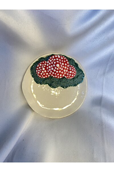 Lily & Loly Ceramics Mantarlı Özel Tasarım El Yapımı Seramik Tütsülük - Mantar Temalı Seramik Tütsülük