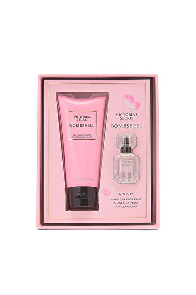 Victoria's Secret Gift Set 2 products, Victoria's Secret, Bombshell, Mini Perfume 7 ml, Lotion 100 ml