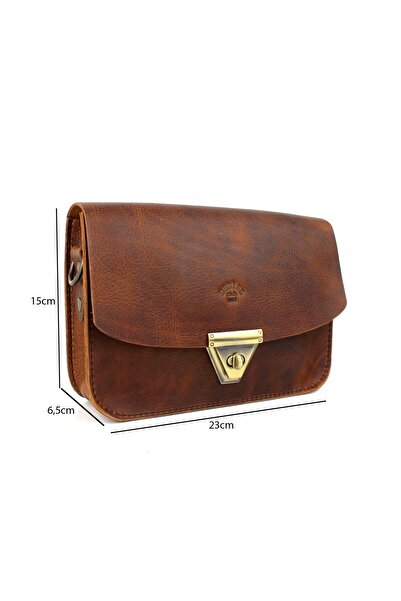 deri,se club Handmade Unisex Genuine Leather Messenger Shoulder Bag