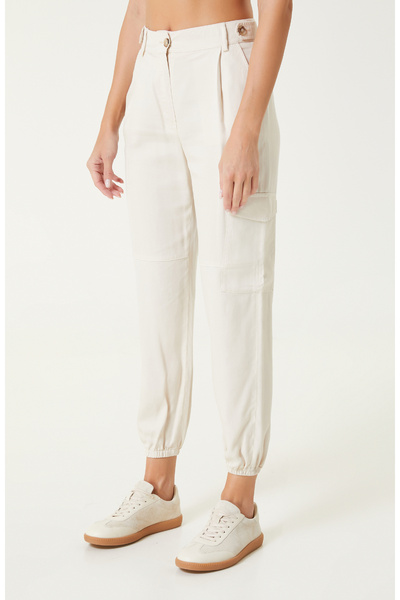 Network Bej Casual Pantolon