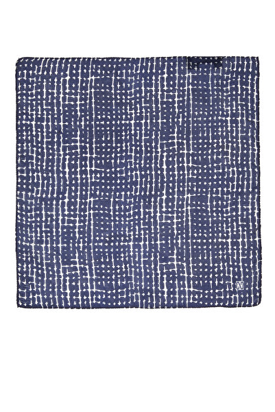 Network Lacivert Erkek Mendil