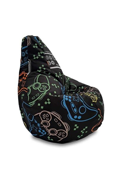 Pufrelax Children's pouf armchair, Nirvana Light Pufrelax, Waterproof Material - Time to Win