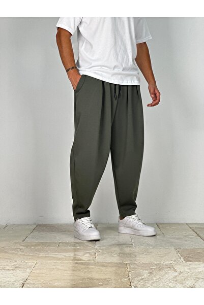 COCOPELLI Πράσινο πλισέ μισό φαρδύ