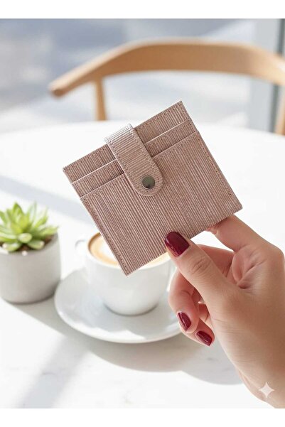 mlio Glittery Pink Card Holder Wallet