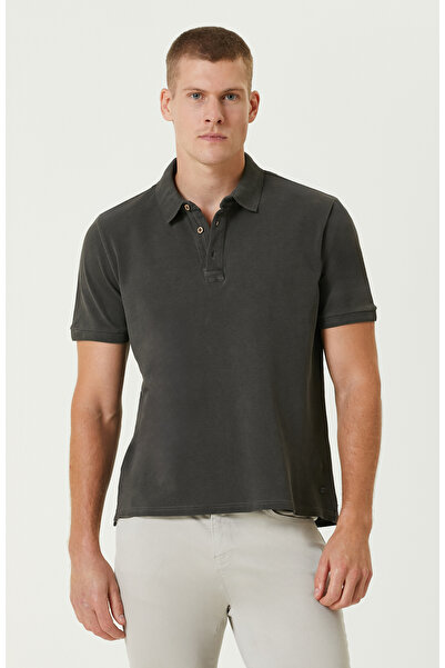 Network Antrasit Polo Yaka T-shirt