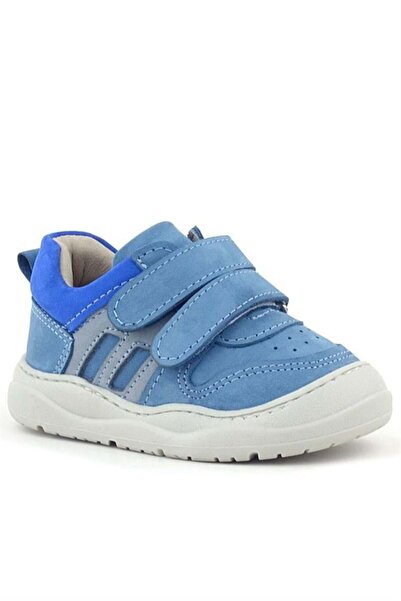Rakerplus Schaggy Genuine Leather Blue Baby Sneakers