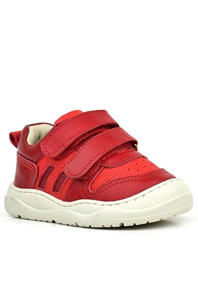 Rakerplus Schaggy Genuine Leather Red Baby Sneakers