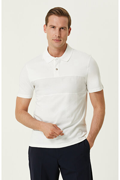 Network Ekru Polo Yaka T-shirt