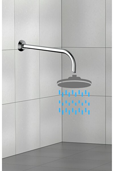 NSK ANKASTRE TEPE DUŞ BAŞLIĞI BAĞLANTI BORUSU (DUVARDAN)