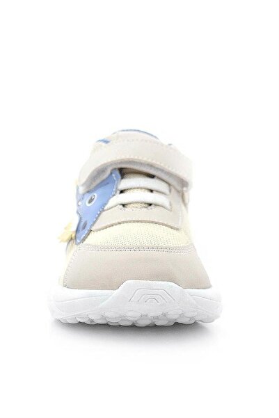 Rakerplus Barefoot Cream Dinosaur Velcro Elastic Children's Sports Shoes