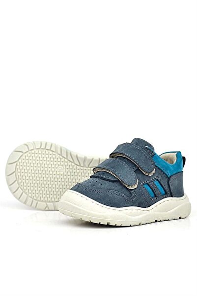 Rakerplus Schaggy Genuine Leather Gray Baby Sneakers