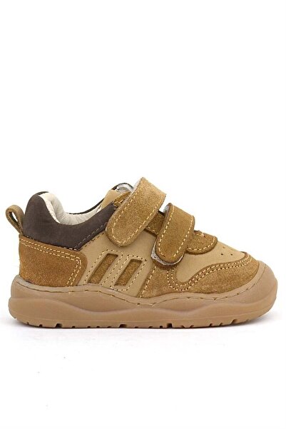 Rakerplus Schaggy Baby Sneakers - Genuine Leather, Tan Brown
