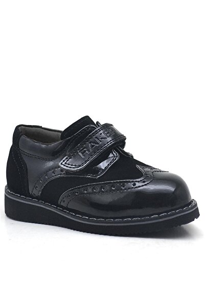 Rakerplus Hidra Patent Leather Velcro Casual Baby Boy Shoes