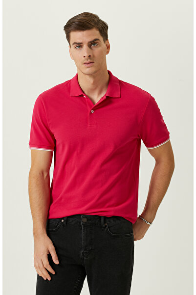 Network Fuşya Polo Yaka T-Shirt