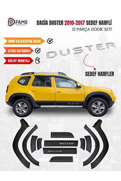 FAMS OTO AKSESUAR Dacia Duster Uyumlu 12 Parça Abs Dodik Seti 2010-2017 ( HAR...