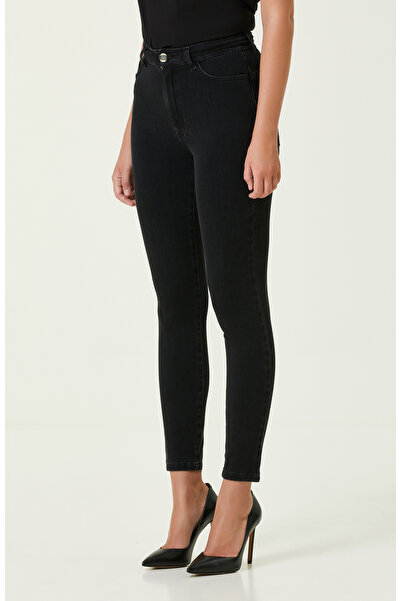 Network Antrasit Skinny Denim Pantolon