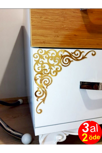 HYL Kapak Köşe Dekoru Ayna Pleksi Köşe Dekoru