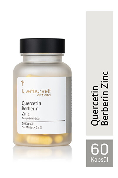 Live Yourself Quercetin Berberin Zinc 60 Kapsül