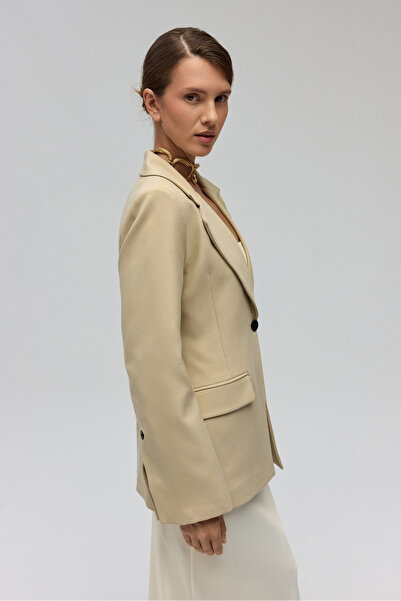 MAI STUDIOS CO. Lecco Dar Kesim Olive Green Blazer