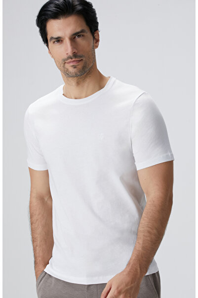 Network Beyaz Basic T-shirt