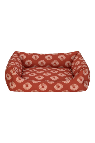 Pet Comfort Uniform Kiss Tarçın-Bej Köpek Yatağı L 70x60cm