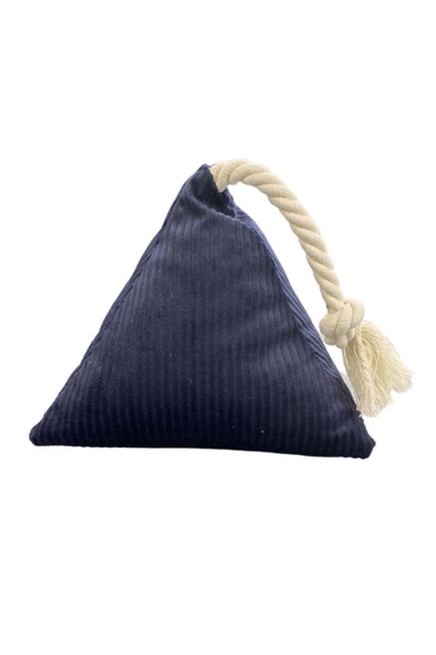 Pet Comfort لعبة كلب بريزم برباط باللون الأزرق الداكن مقاس 17 × 30 سم