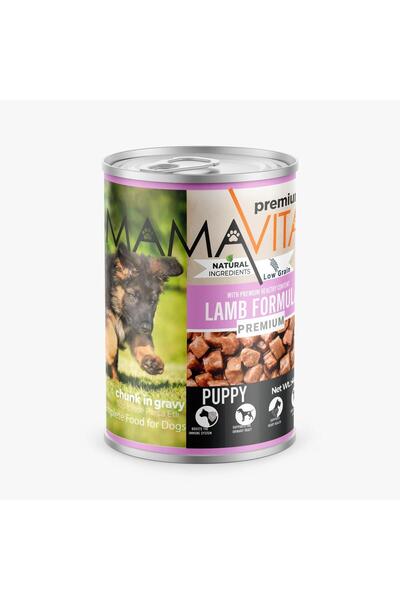 MamaVita MAMAVİTA KUZU ETLİ YAVRU KÖPEK MAMASI 36 ADET