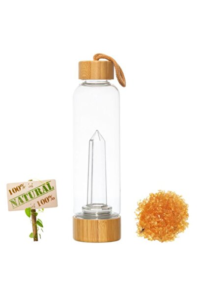 XTERRA Citrine crystal bottle 550 ml for abundance and positive energy