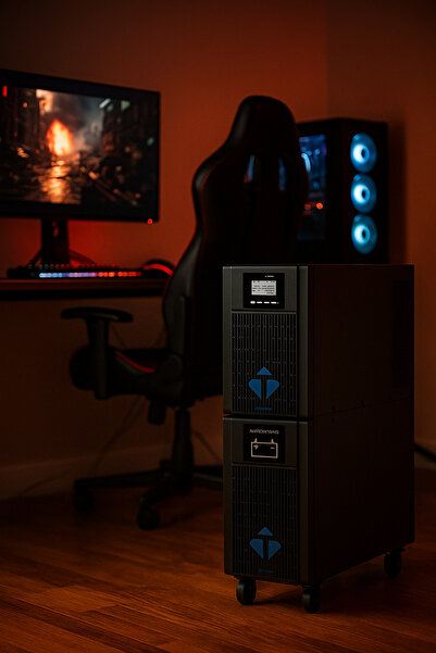 TESCOM UPS NEOLINE 106 – 6 kVA Online Kesintisiz Güç Kaynağı (16×12 V 7 Ah)