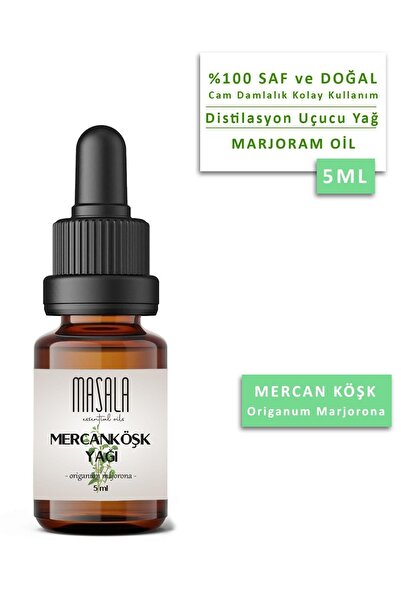 Masala Mercanköşk Yağı 5 ml. (Marjoram Essential Oil)