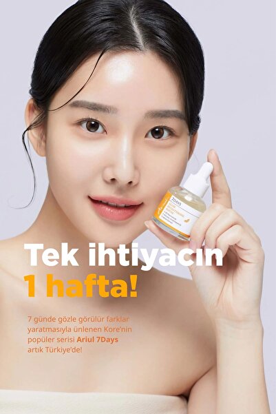 Ariul 7 days Glow Brightening Serum 20ml - & Ton Eşitleyici %5 Niasinamid Vegan Serum