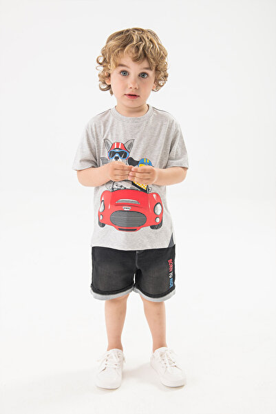 Boboli Шорти з принтом Born To Ride для хлопчиків