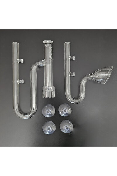 EuroStar جهاز زجاجي لشفط السطح + صنبور الجرس 13 مم