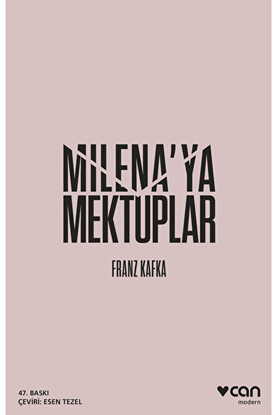 Can Yayınları Milena'ya Mektuplar