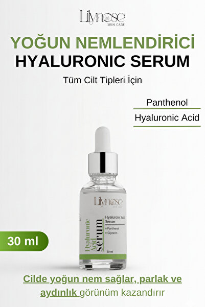 lilynose Cilt Yenileyici Hyaluronic Acid Bakım Serumu Nemlendirme Ve Dolgunla...