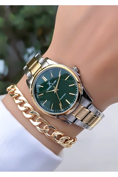 Daniel Klein Çelik Kadın Kol Saati Garantili 3 ATM Su Geçirmezlik Bileklik Hediyeli DKS9SZA