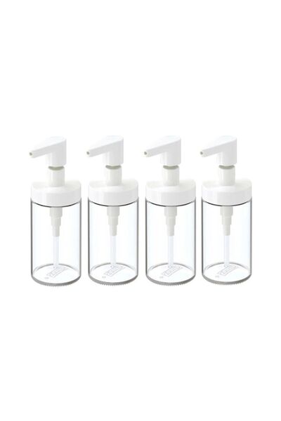 IKEA Tackan 250ml Liquid Soap Dispenser - Bathroom and Toilet Accessory, 4 Glasses